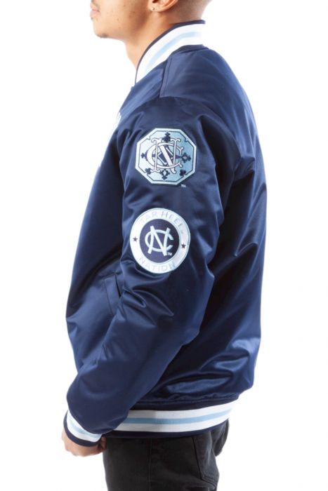 North Carolina Tar Heels Champ City Mitchell & Ness Men's Satin