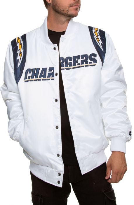 los angeles chargers starter jacket