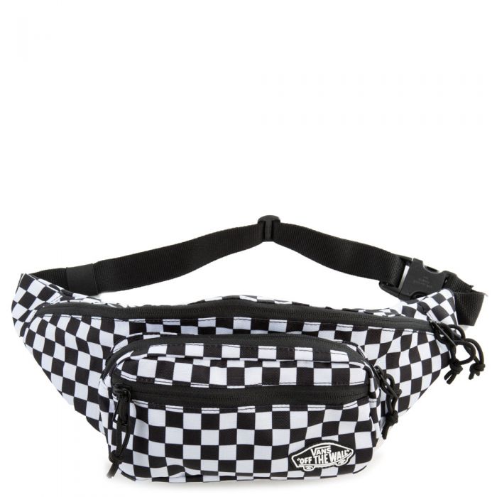 VANS Street Ready Fanny Pack in White/Black VN0A47QE56M - Karmaloop