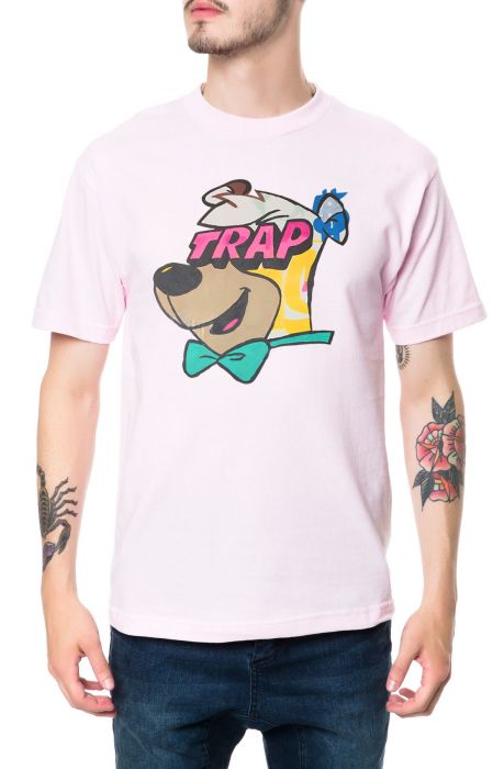 The Trap Art Tee in Pink