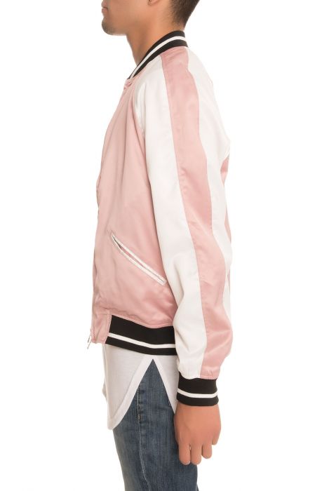 The Strickland Souvenir Jacket in Pink