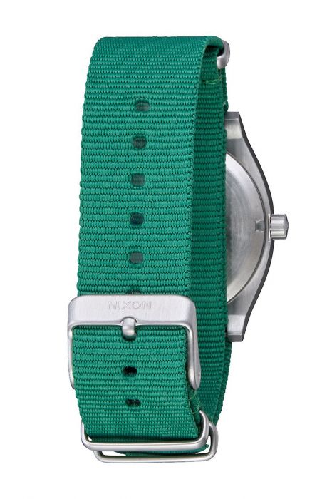 The Time Teller Watch in Navy & Green