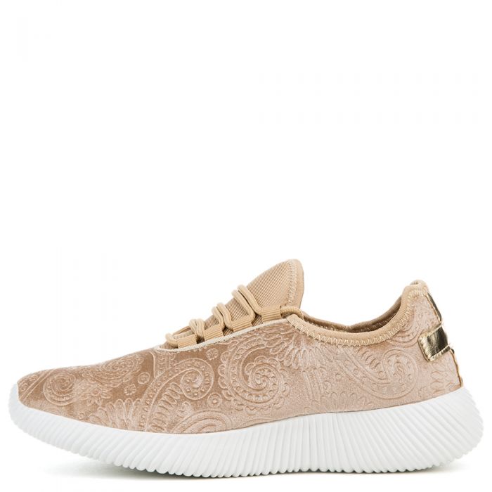 CAPE ROBBIN Cape Robbin Nena-11 Women's Brown Sneaker NENA-11/NUDE