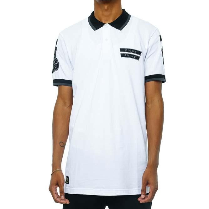 The Any Means Polo Shirts in White