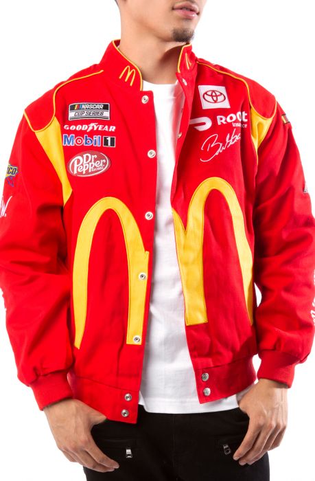 McDonald's Chase レーシングジャケットRacing Jacket JH DESIGN McDonald's Racing Jacket BW0303MC21-RED - Karmaloop