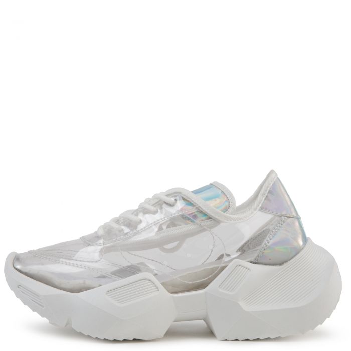 Nessa-01 Clear Sneakers