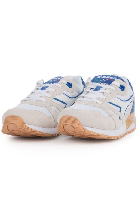 The N9000 II Sneaker in White & Princess Blue
