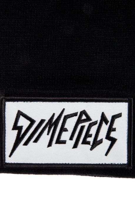 The Dimepiece Logo Beanie in Black