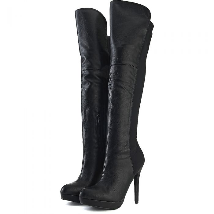 Women's Knee-High Leather Boot Venga-S