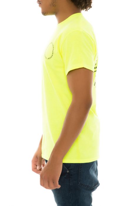 The Circle Stack Tee in Neon