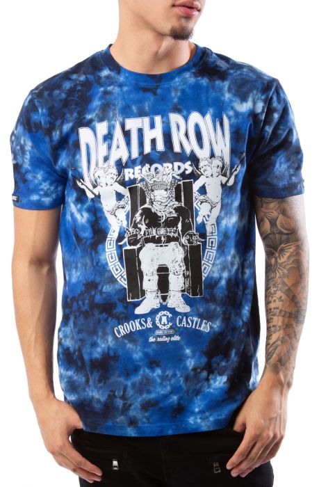 Death Row X Crooks Logo Tie Dye Tee