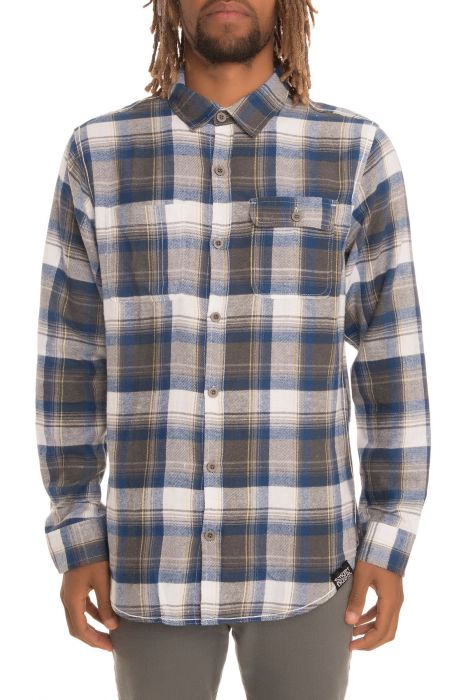 Cool Vibes Flannel in Blue