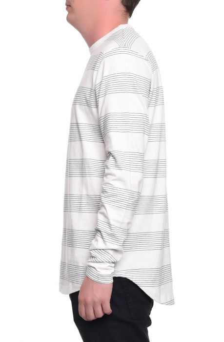 The Nouveau Scoop LS Tee in Off White