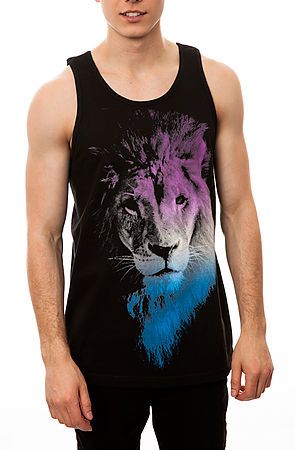 The Lion Tank in Black
