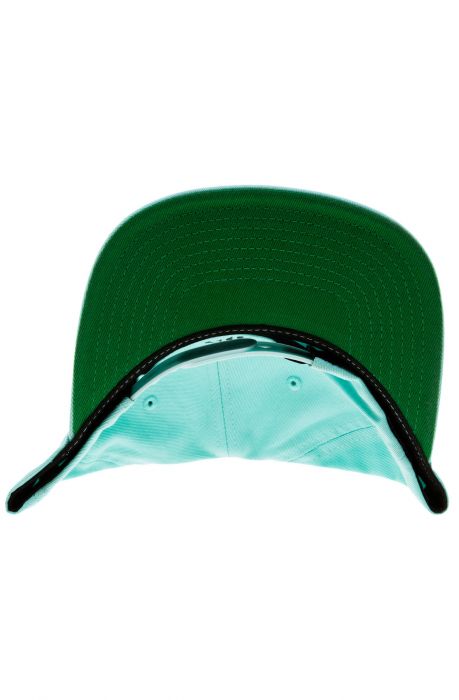 The Painted Snapback Hat in Diamond Blue