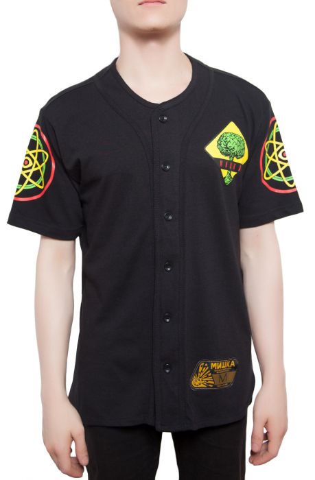 The Aftermath Baseball Jersey in Black
