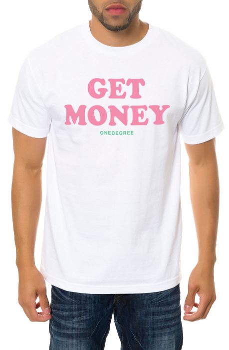 The Get Money Tee in White