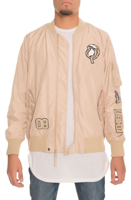 The Pastimes Bomber in Créme
