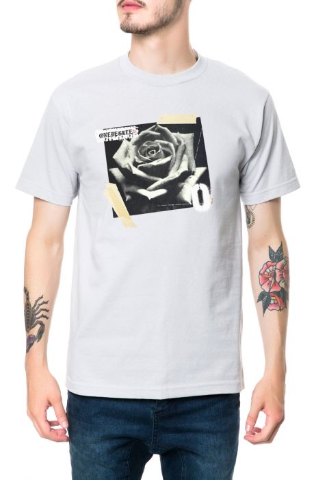 The Rose Tee in Silver