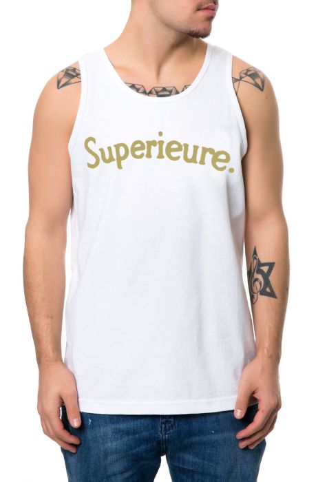 The Superieure Tank Top in White