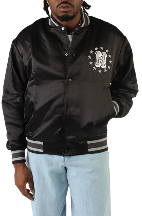 HUF Satin Baseball Jacket 