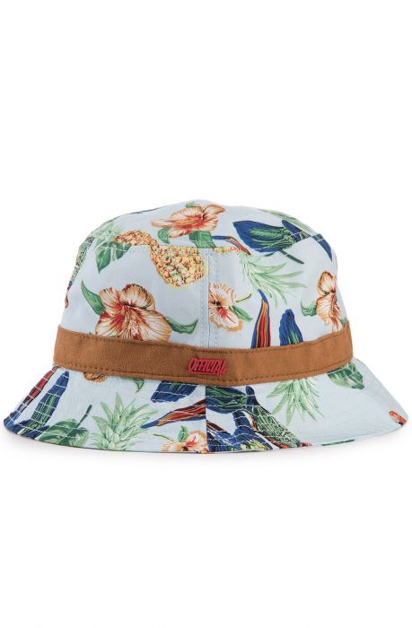 The Tropicana Bucket Hat in Chambray