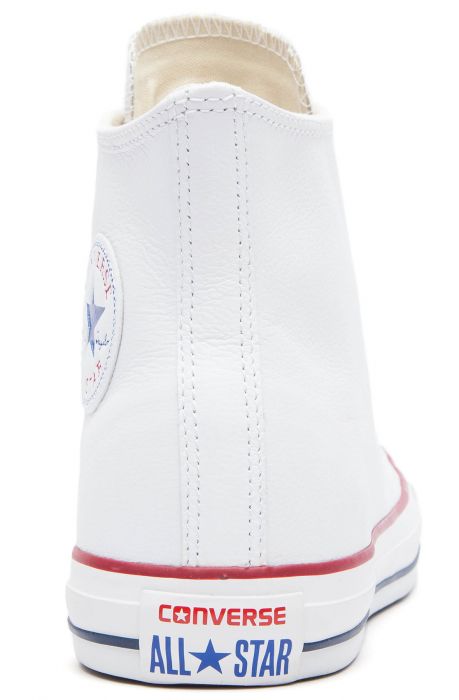 The Chuck Taylor All Star High Top Leather Sneaker in White Multi