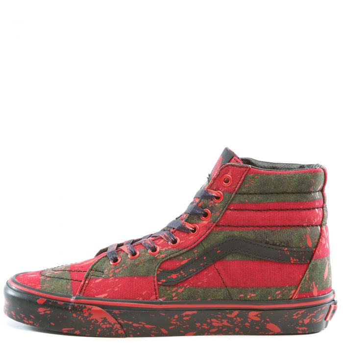 Vans Nightmare On Elm Street Size 7.5 women Freddy Krueger cheapest Horror