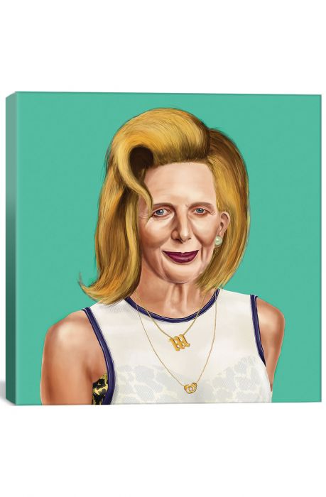 The Margaret Thatcher by Amit Shimoni Canvas Print 37 x 37 in Multi