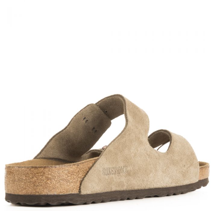 arizona taupe suede women's