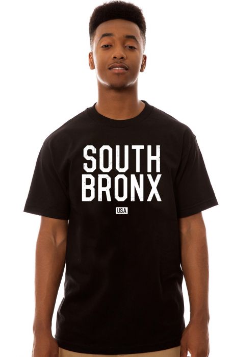 The South Bronx Tee in Black