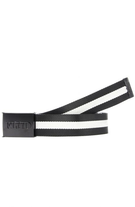 The Logo Belt in Black & White