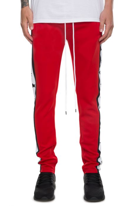 The Independence Track Pants in Red