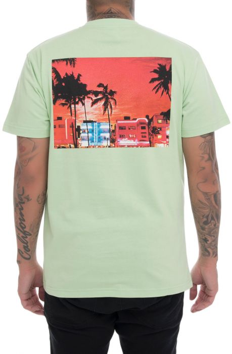 The BB Arch Logo Tee in Mint