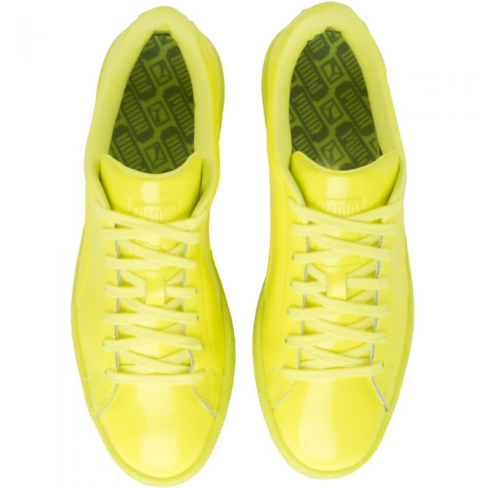 Men's Basket Classic Patent Emboss Casual Sneaker