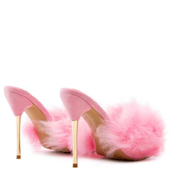 Fuji Fur High Heels