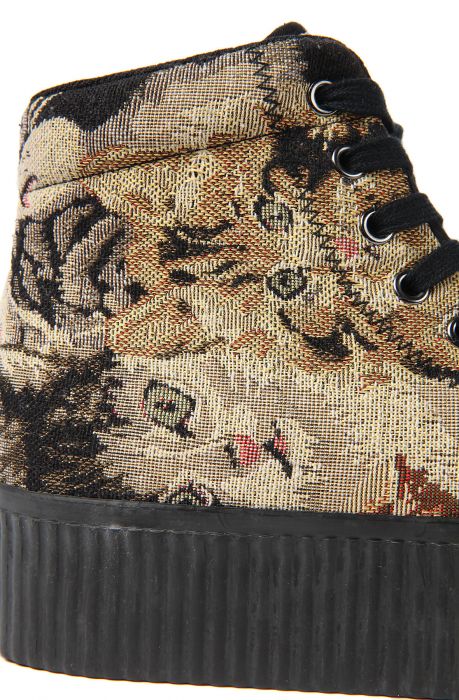 The HIYA Sneaker in Cat Tapestry