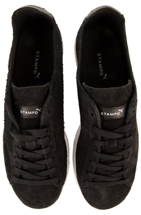 The Puma x Stampd States Sneaker in Black and White Black & White