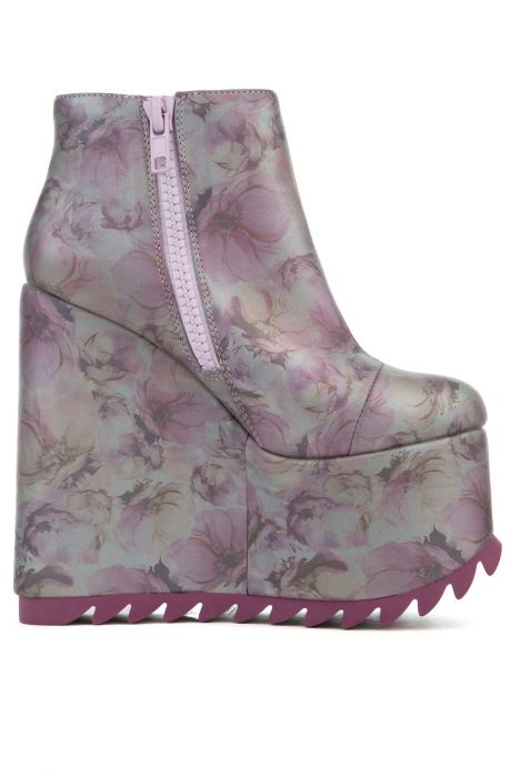 The Dimension Boot in Lavender Floral