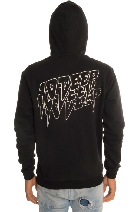 The Sound & Fury Pullover Hoodie in Black