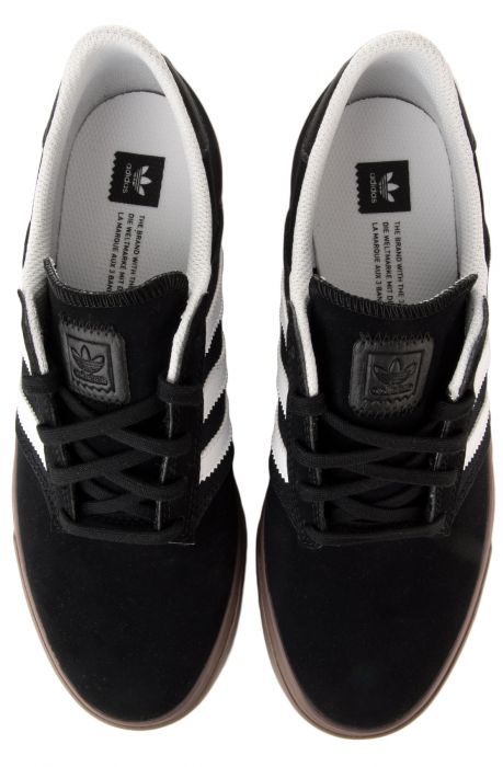 The Seeley Premiere Sneaker in Black, White, & Gum