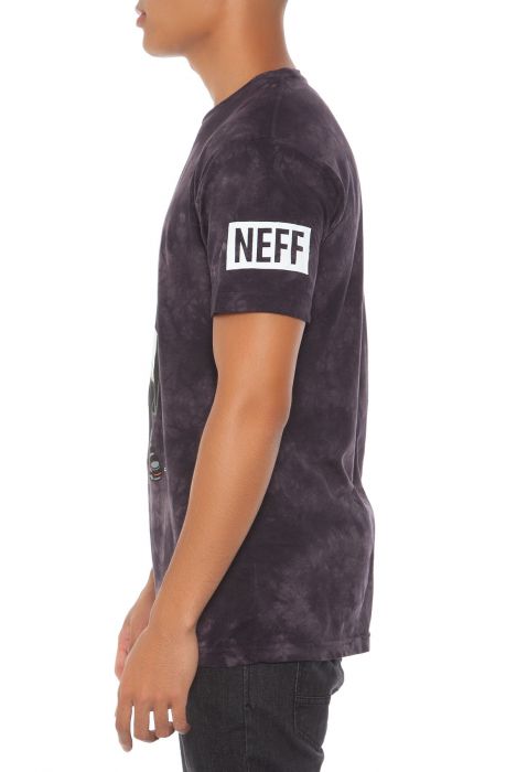 The NEFF x Simpsons Steezy Tee in Black Crystal
