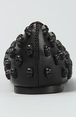 The Skulltini Shoe in All Black