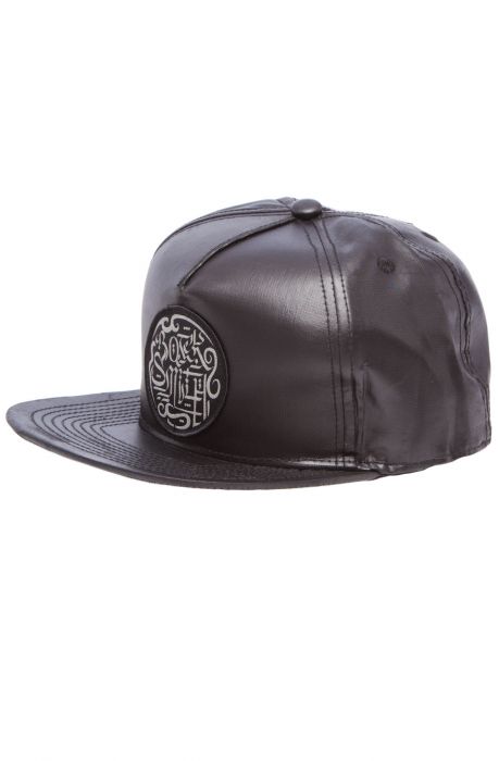 The Ronin Snapback Hat in Black