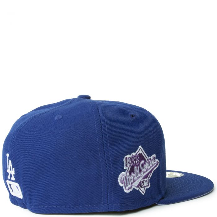 New Era Los Angeles Dodgers Side Patch Bloom 59Fifty Men's Fitted