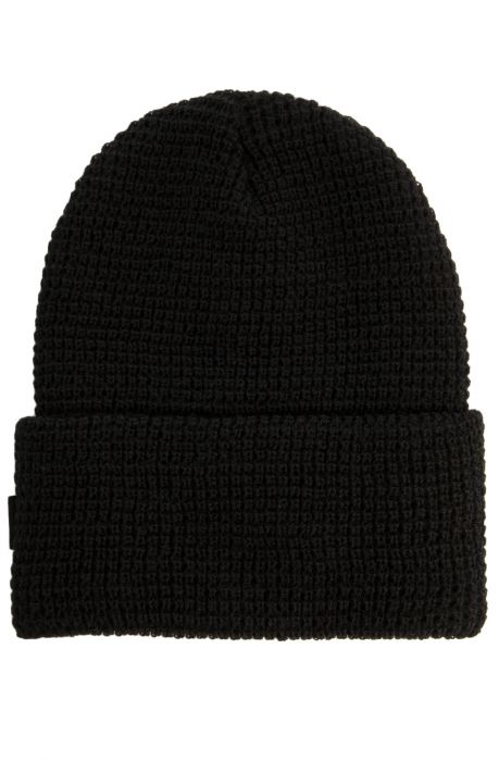 The Panther Beanie in Black