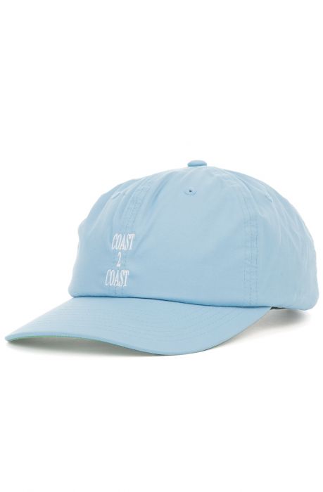 The Coast to Coast Strapback Hat in Blue