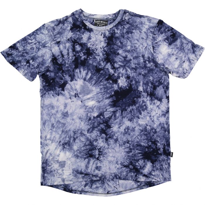 FADED ROYALTY BLUE WHITE TIE DYE T-SHIRT FR-2019-1015 - Karmaloop