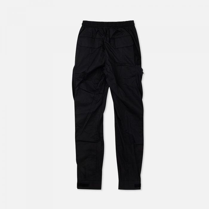 Combat Nylon Joggers Black
