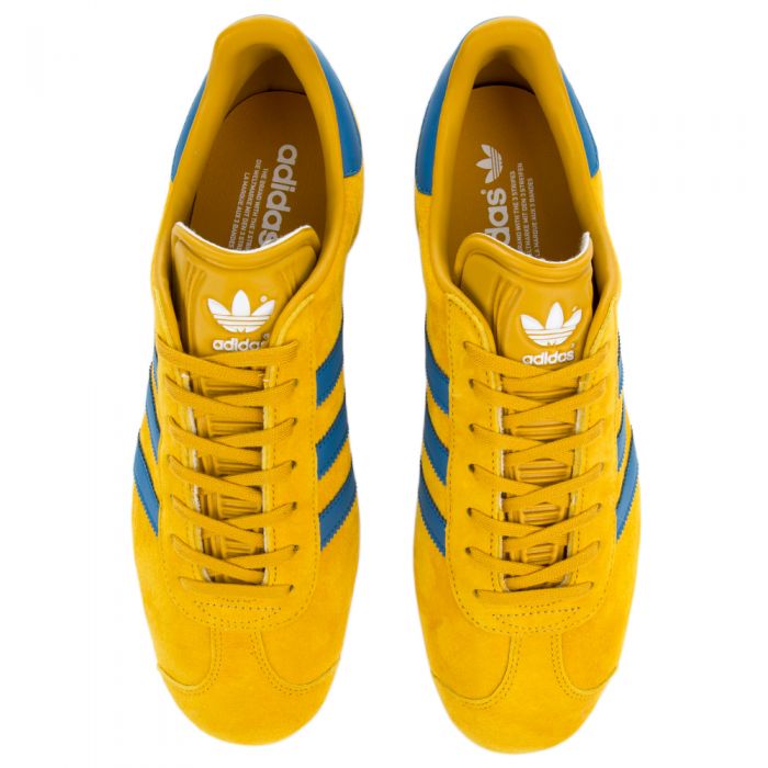 ADIDAS Men's Gazelle Yellow Sneaker BB5258 - Karmaloop